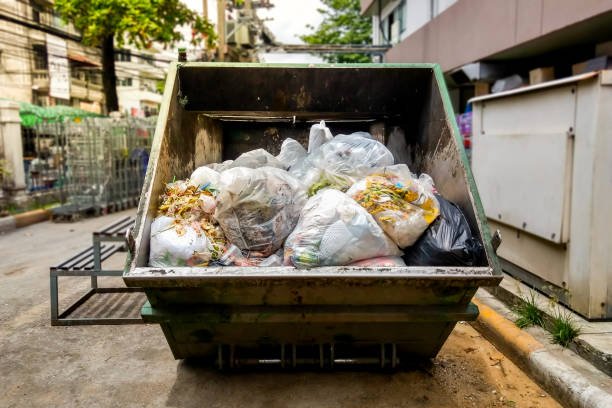 big garbage container